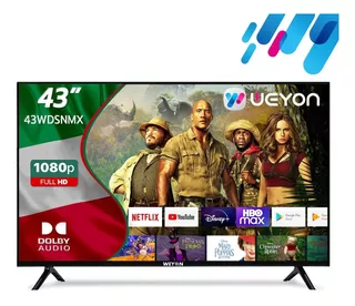 Pantalla Smart Tv 43 Pulgadas Weyon Android Hd Television
