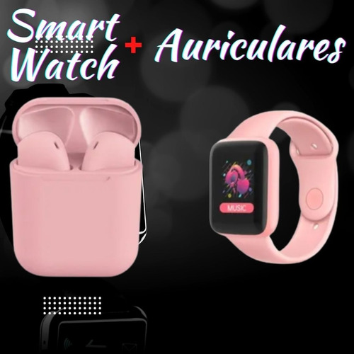 Reloj Inteligente Smartwatch Mas Auriculares Bluetooth