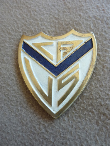 Futbol - Escudo De Velez Sarsfield De Bronce