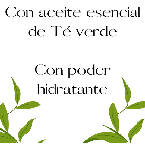 Fragancia Corporal Con Aceite Esencial De Té Verde 60ml