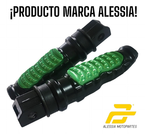 Posapies Verde Universal Aluminio, Alessia Pop-012v