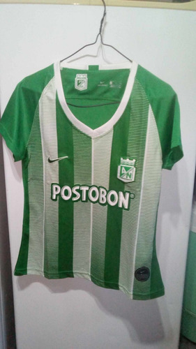 Camiseta Atletico Nacional De Colombia Nike  Talle S 