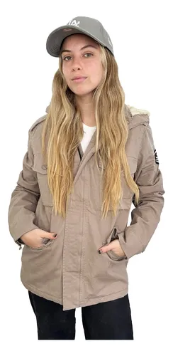 Cazadora beige mujer cheap