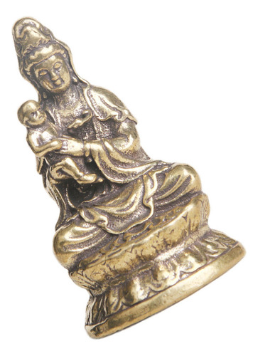 Estatua De Quan Yin, Estatua De Latón De Quan Yin, Figura De