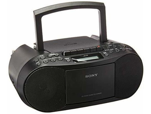Sony Cfds70 Reproductor De Cd Y Cassette Portatil Boombox R