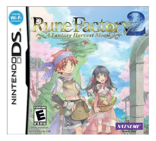 Rune Factory 2 A Fantasy Harvest Moon - Nds Físico - Sniper