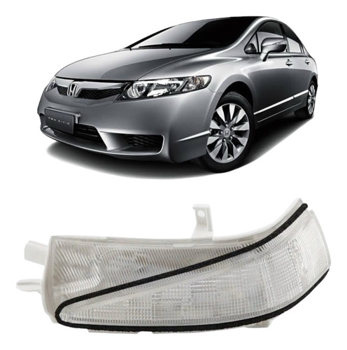 Pisca Retrovisor Esquerdo Honda New Civic 2007 08 09 10 2011