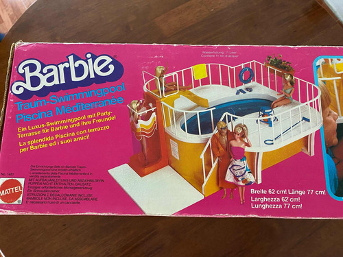 Barbie Dream Pool Mattel 1980 Con Caja