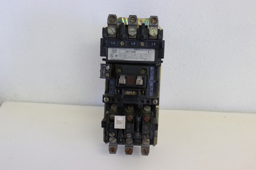 Relay Contactor Allen Bradley Cat. No. 509-c0d Ser A (Usado)