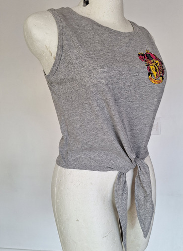 Playera Gris Sin Mangas, Harry Potter Talla-s (6) Py135 (Usado)