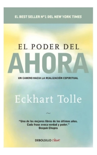 Libro El Poder Del Ahora Eckhart Tolle