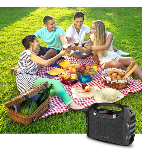 Sistema De Altavoces Pa Portátil Hotec Wireless Bluetooth Ka