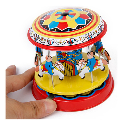 Bake Carrusel De Feria Vintage Modelo Merry Go Round