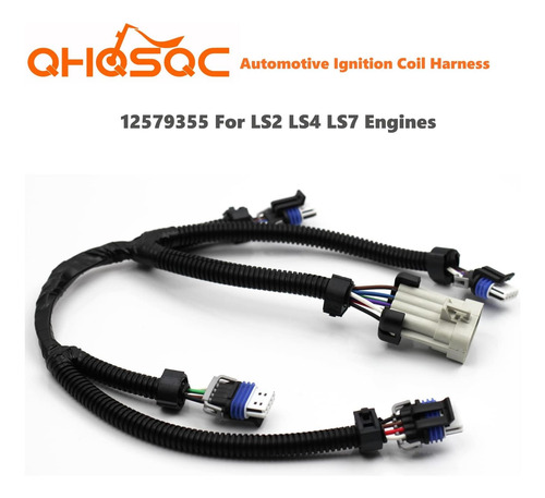 Arnés De Bobina De Encendido Qhqsqc Para Motores Ls2 Ls4 Ls7