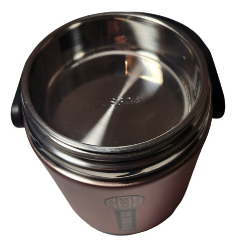 Lunchera Vianda Conservadora Redonda Térmica Acero Inox 1.6l