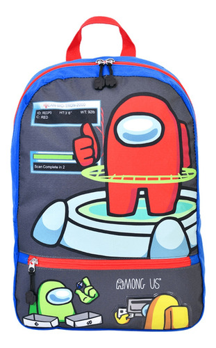Mochila Escolar Primaria Among Us Impostor Yadatex Amg021-bp215a