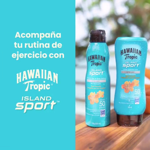 Protector Solar Sport Fps50 | Hawaiian Tropic Island | 220ml