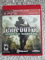 Comprar Call Of Duty 4 Modern Warfare Edición Greatest Hits Para Ps3