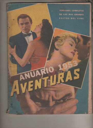 Anuario Año 1953 - Revista Aventuras - Exitos De Cine 