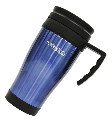 Termo Tipo Vaso Mug Acero Inoxidable Pro 420 Ml Azul 190720