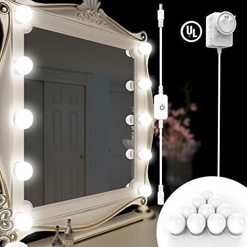 Led Vanity Lights Hollywood Style, Hollywood Vanity Mirror With Lights Ikea