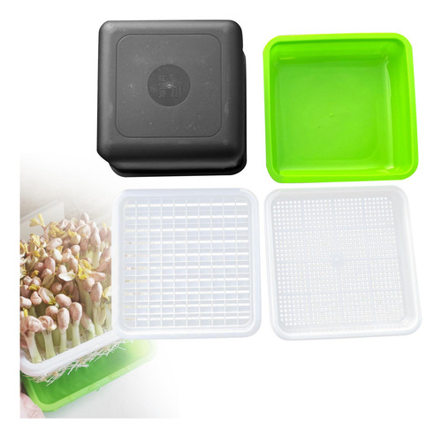 Caja De Brotes De Maní, Maceta Para Vivero, Caja 4 Piezas