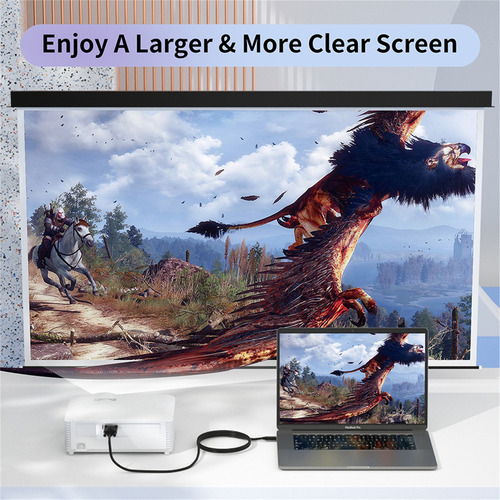 J Adaptador Convertidor De Monitor De Vídeo Vga Tipo 1080 Ac