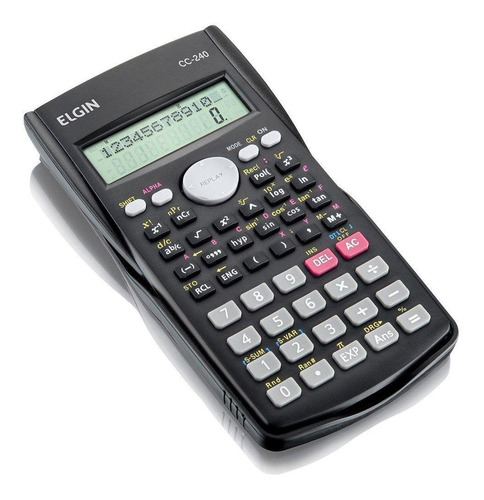 Calculadora Cientifica Com 240 Funções Elgin Cc240