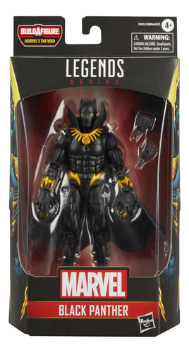 Figura De Acción Black Panther De La Serie Marvel Legends De