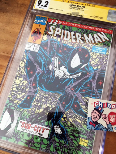 Comic Cgc - Spider-man #13 Mcfarlane Torment Stan Lee Firma