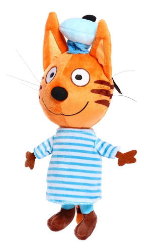 Gato Ruso De Peluche Kidecats Modelo Korzhik Parlante Suave Color