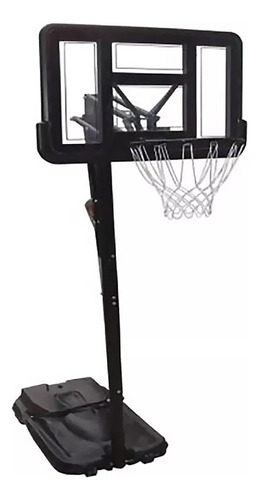 Tablero Aro Pie Jirafa Basquet Ez Life Acrilico + Pelota