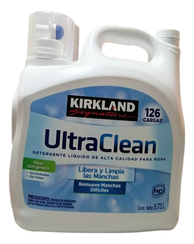 Kirkland Signature Detergente Liquido Para Lavandería 5.73l