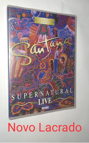 Dvd Santana - Supernatural Live