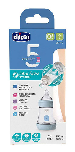 Imagen 4 de 12 de Mamadera Chicco Anticolicos Para Bebes 150ml Perfect5