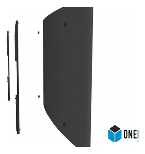Soporte Onebox Ob-smc37 Reforzado Tv Curvo Samsung 32 A 70 C Negro