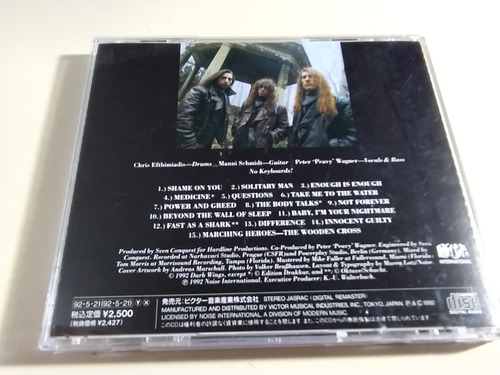 Rage - Trapped ! - Made In Japan 1992 Edición Limitada (Usado)