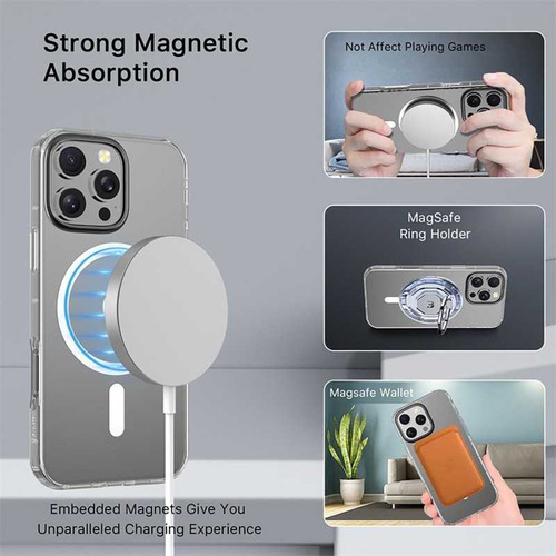 . Funda Mybat Savvy Para iPhone 16 Pro Max - Transparente