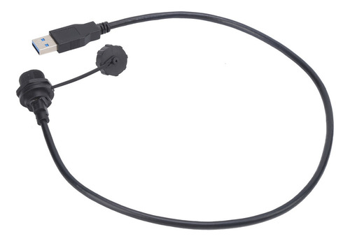 Conector Usb De Toma De Corriente Impermeable Tipo C, Rosca