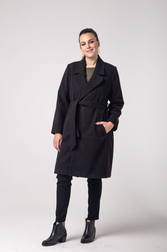 Imagen 3 de 8 de Tapado Largo De Veolur Mujer Campera Calidad Premium Monroe