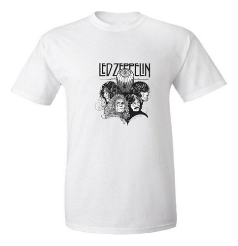 Remera Unisex Led Zeppelin Banda Rock Musica Varios Modelos