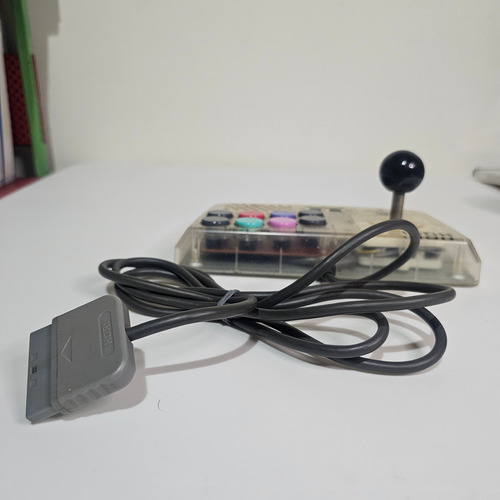 Hori Compact Joystick - Arcade Stick Playstation Ps1 Transparente (Usado)