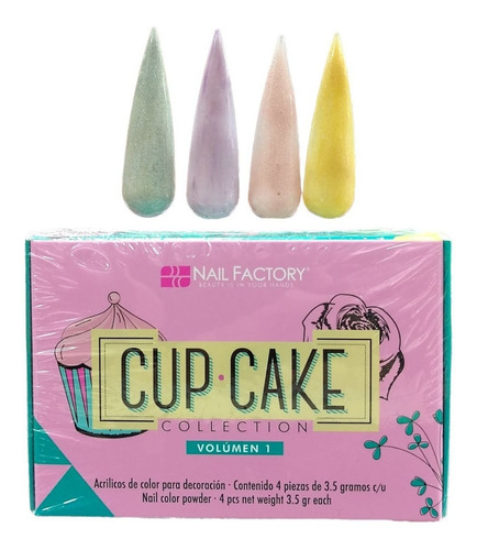 Colección Cup Cake Nail Factory Vol 1