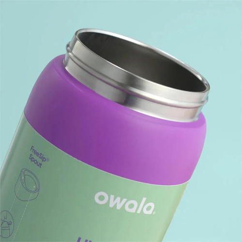 Botella De Agua Deportiva De Doble Bebida P/owala De Acero