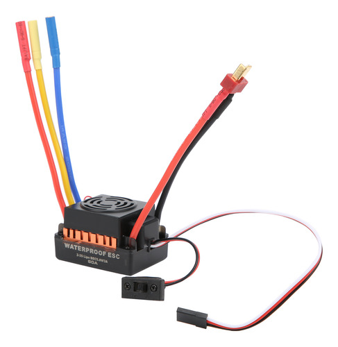 Accesorio De Controlador De Velocidad Electrónico Esc Rc 60a