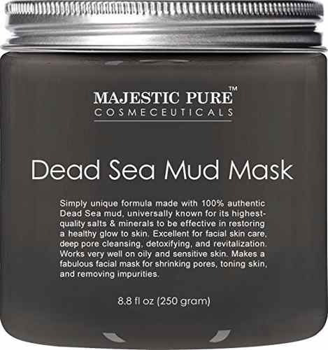 Mascarilla facial para piel grasa Majestic Pure Dead Sea Mud Mask 250g