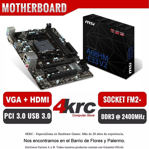 Pc Armada Amd Cpu A6 7480 Fm2 Hdmi Ddr3 8gb Ssd 240 Win10