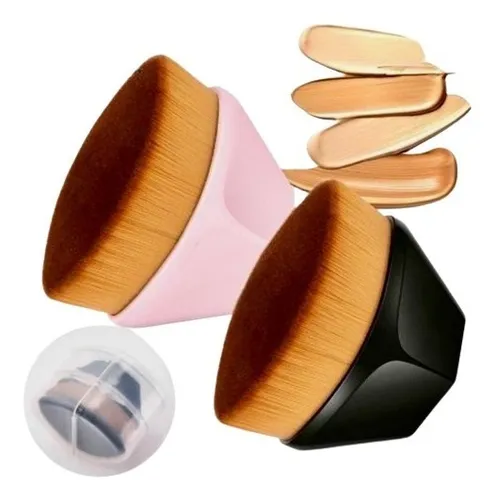 comprar Brocha de maquillaje hexagonal, maquillaje, base suave