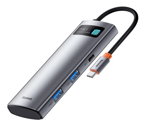 Hub adaptador USB 3.0 Thunderbolt 7 en 1 USB tipo C de Baseus