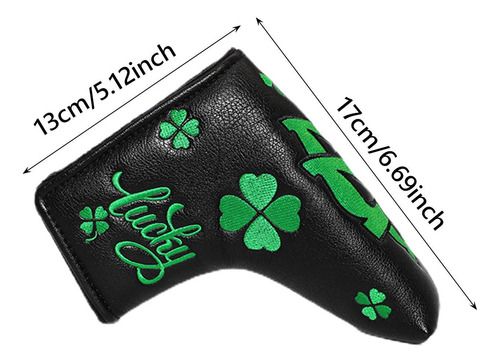 Funda Para Palo De Golf, Protector De Golf, Forro Negro